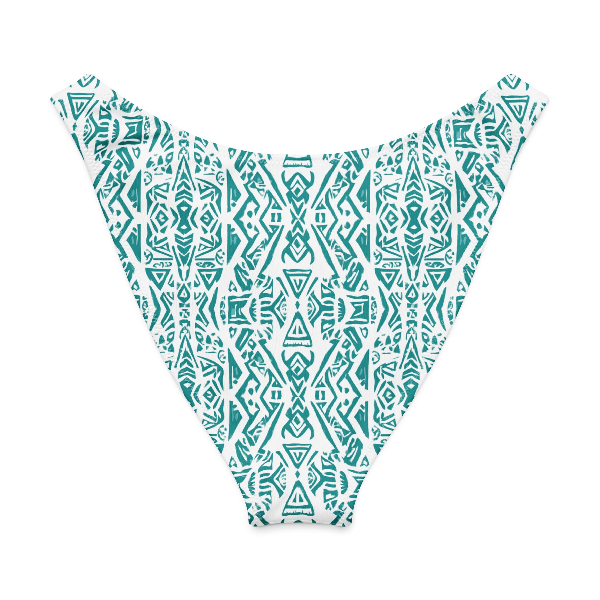 Nā Lani V-Waist Bikini Bottom-Coastal Cool