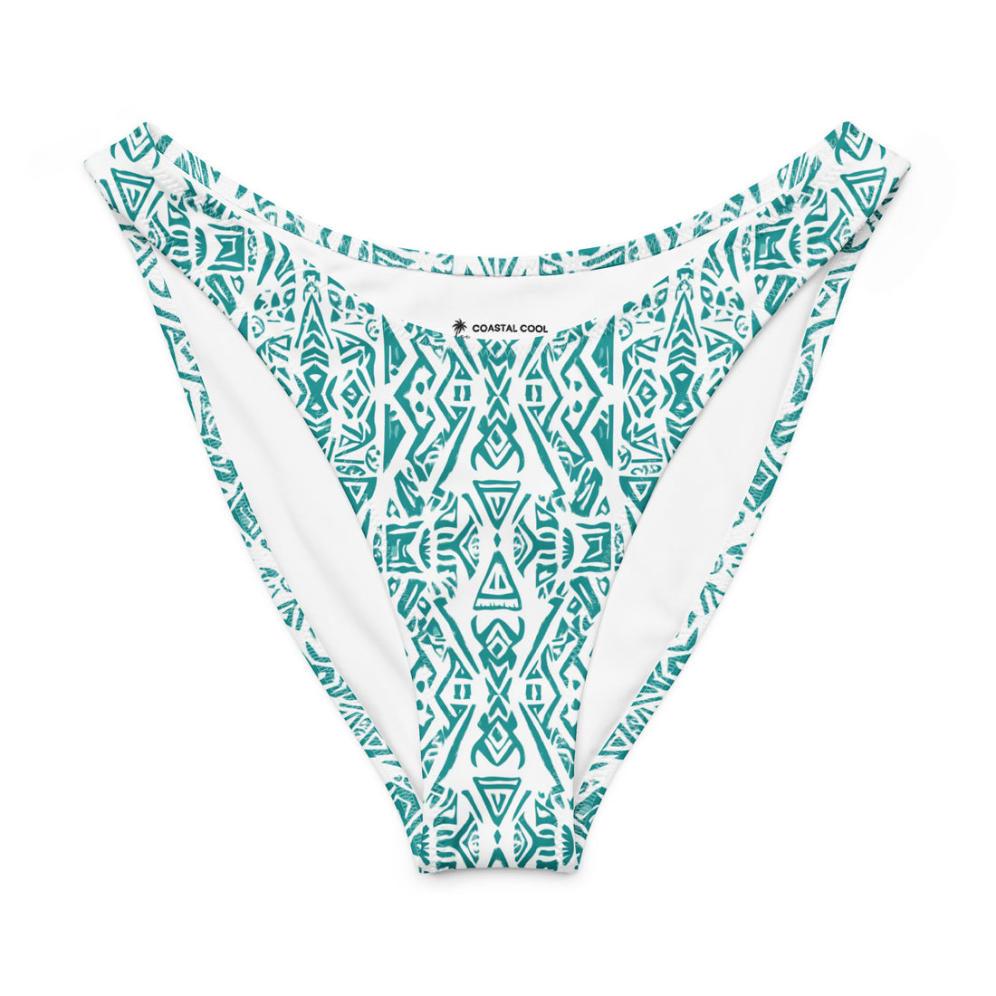 Nā Lani V-Waist Bikini Bottom-Coastal Cool