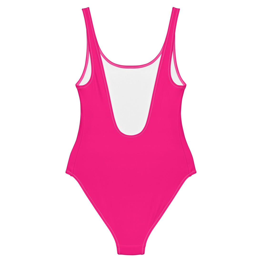 Neon Pink Solid One-Piece-Coastal Cool