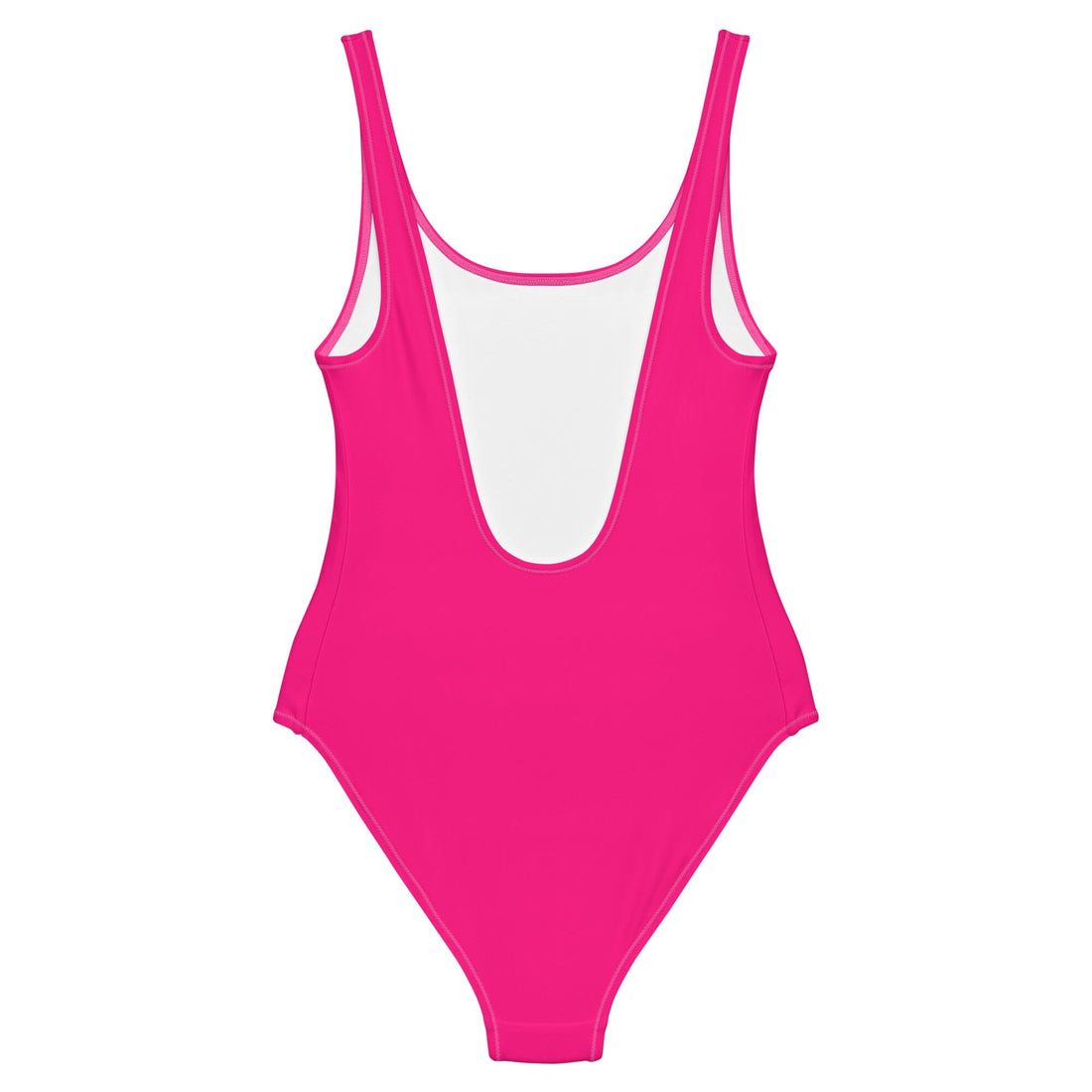 Neon Pink Solid One-Piece One-Piece Coastal Cool    Sustainable | Recycled | Swimwear | Beachwear | Travel and Vacation | Coastal Cool Swimwear | Coastal Cool Beachwear