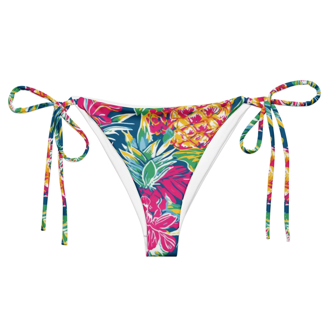 Ohana String Bikini Bottom-Coastal Cool