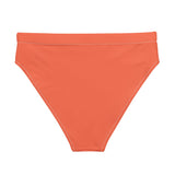 Orange Solid Bikini Bottom-Coastal Cool