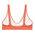 Orange Solid Bikini Top-Coastal Cool