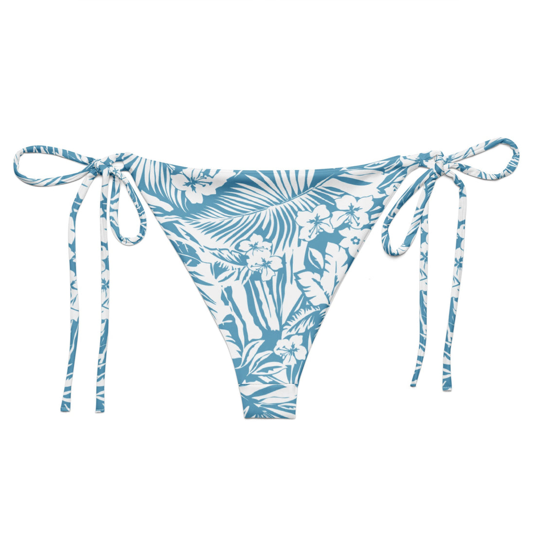 Palm Ave String Bikini Bottom-Coastal Cool-Recycled Swimsuits and Beachwear