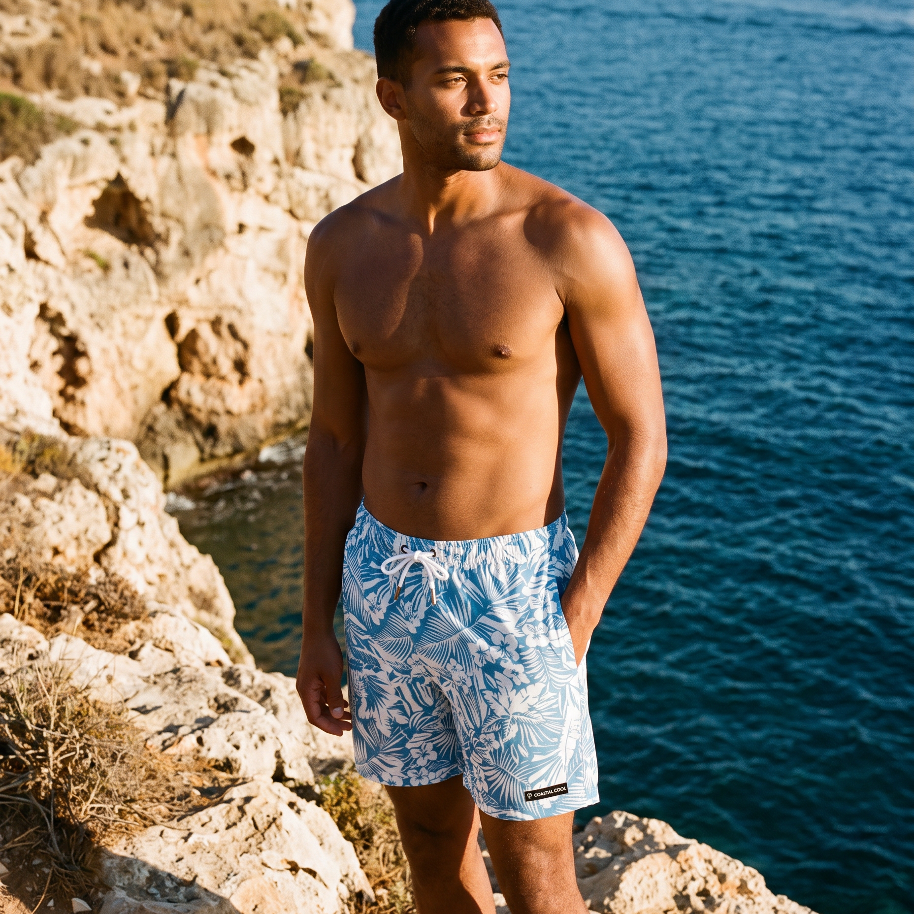 Palm Ave Swim Trunks-Coastal Cool-2026-V1