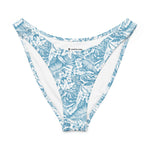 Palm Ave V-Waist Bikini Bottom-Coastal Cool