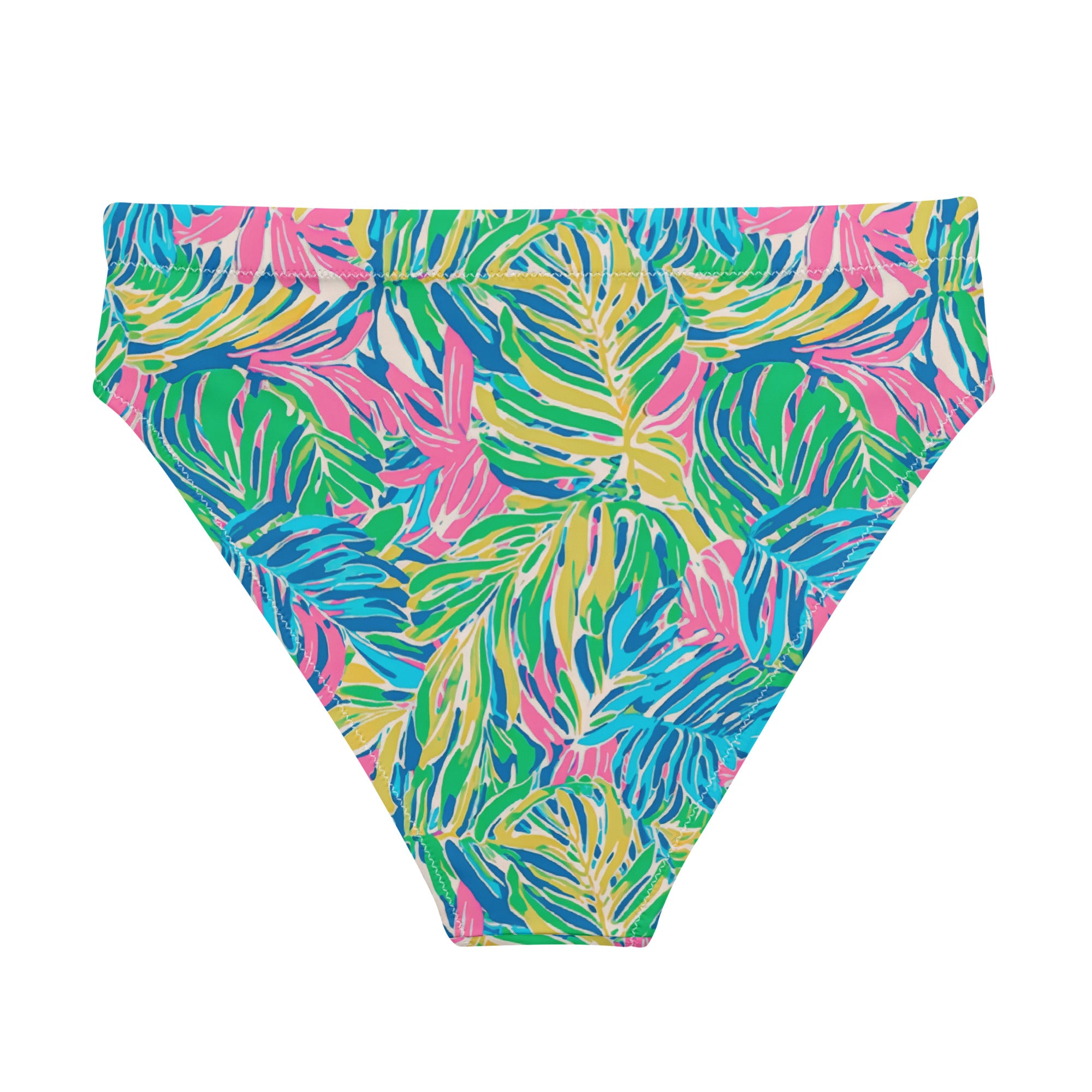 Palm Haven Bikini Bottom-Coastal Cool