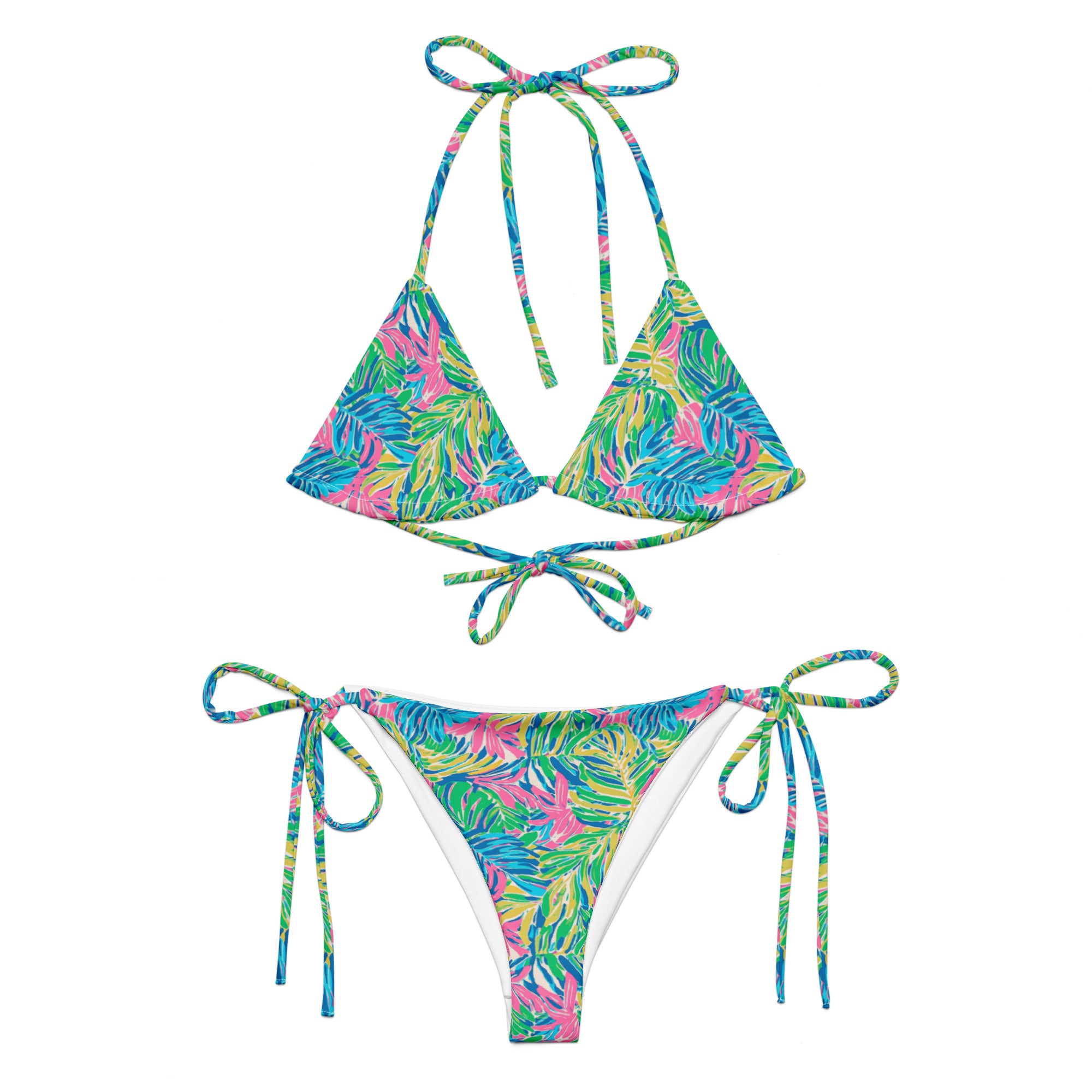 Palm Haven Bikini by Coastal Cool adjustable bikini set UPF 50 breathable sustainable resort style