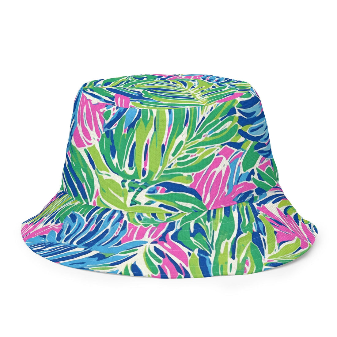 Palm Haven Bucket Hat-Coastal Cool