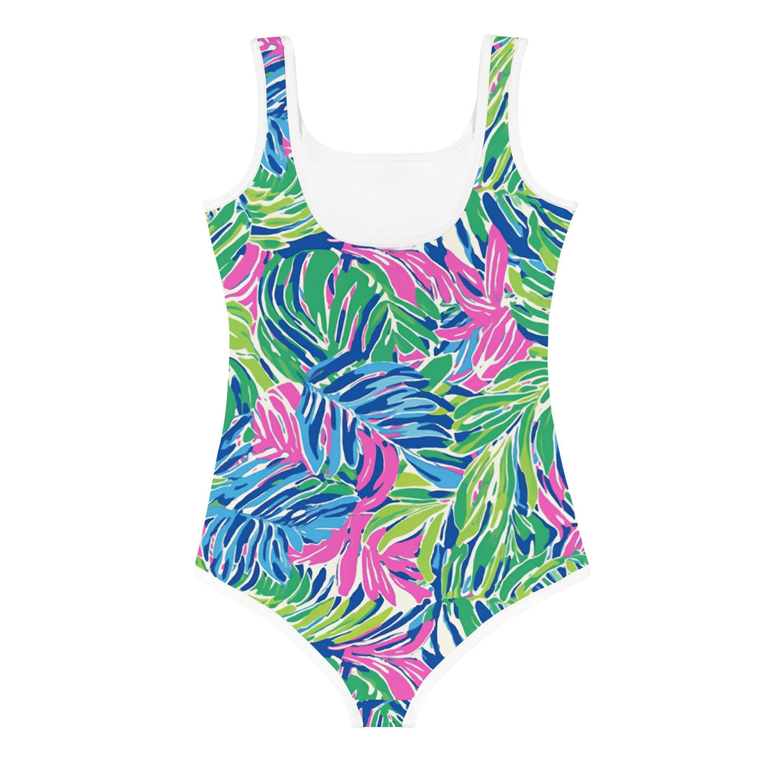 Palm Haven Kid's One-Piece-Coastal Cool