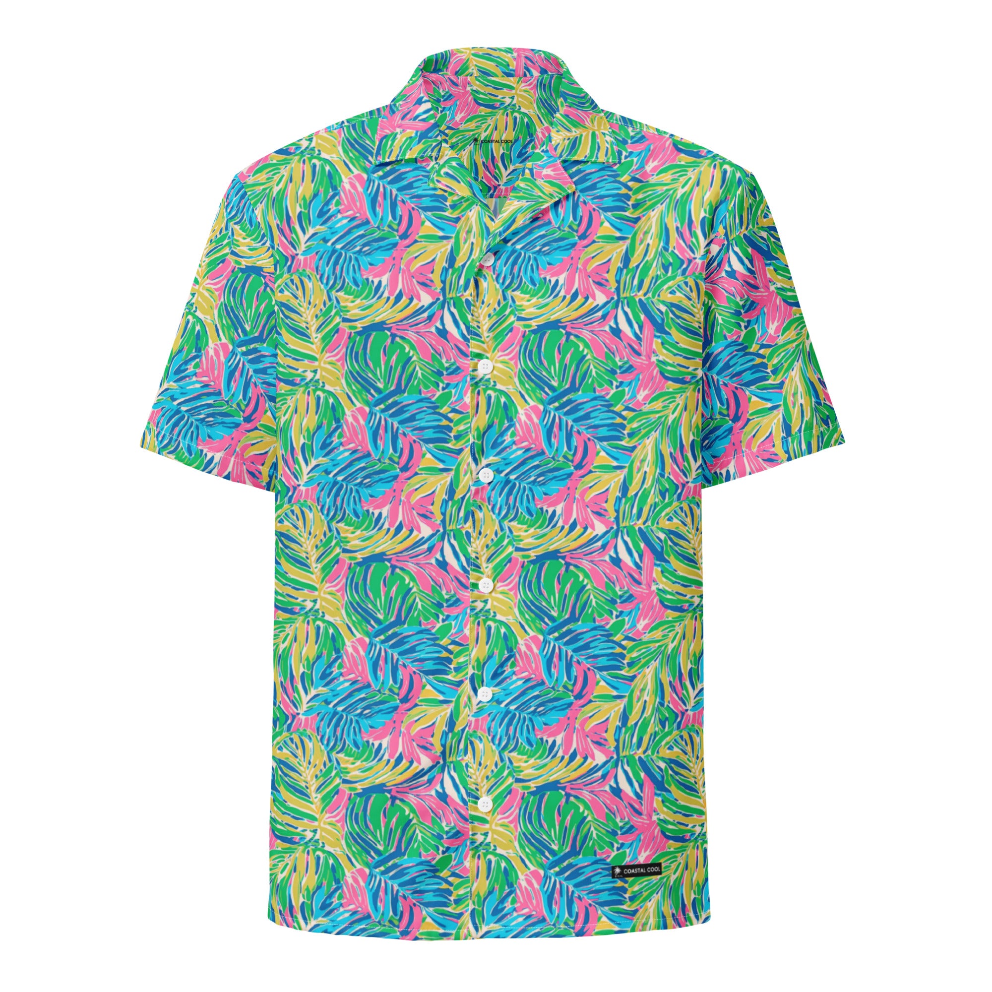 Palm Haven Short Sleeve by Coastal Cool unisex quick dry breathable resortwear