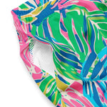Palm Haven Swim Trunks-Coastal Cool