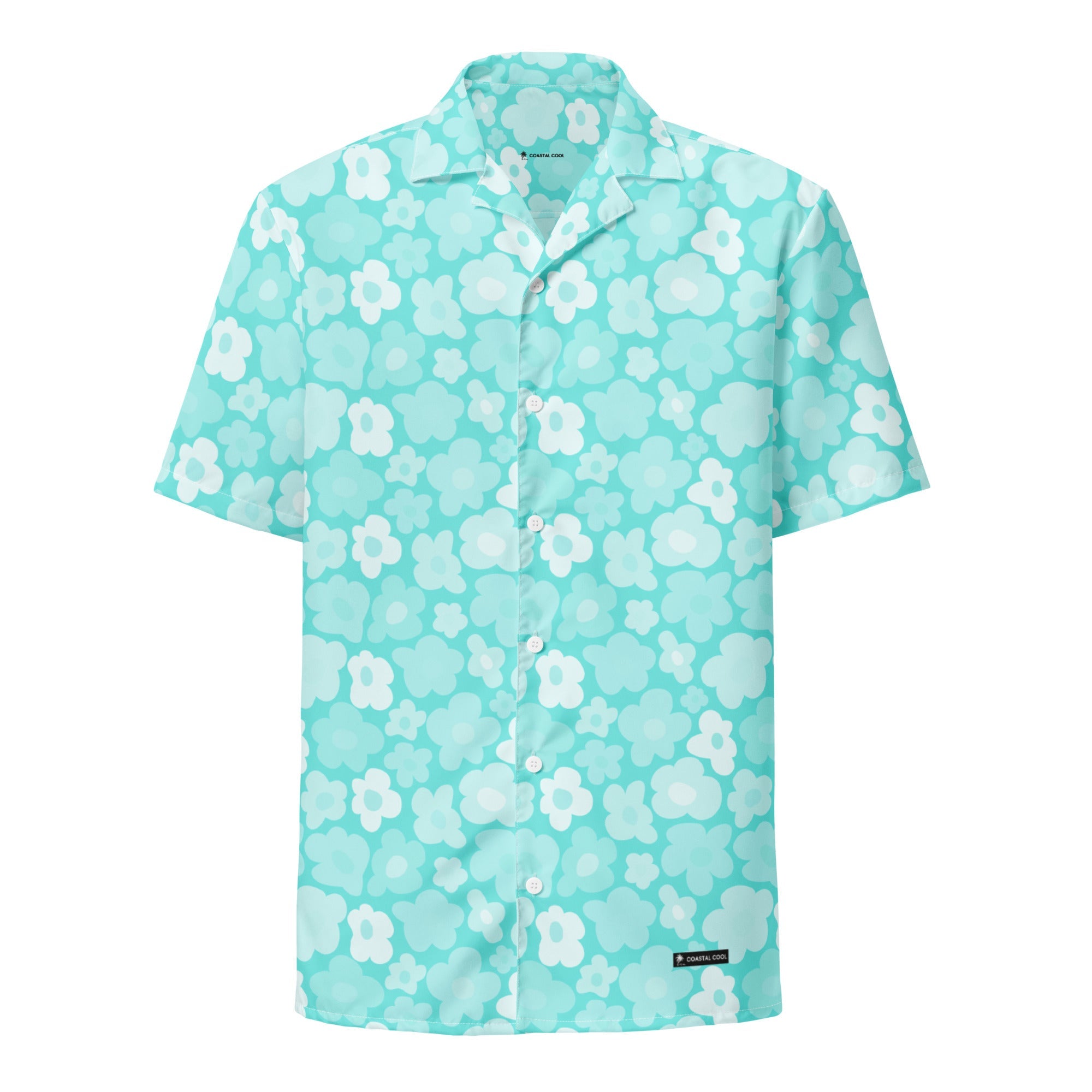 Palma Blue Short Sleeve-Coastal Cool