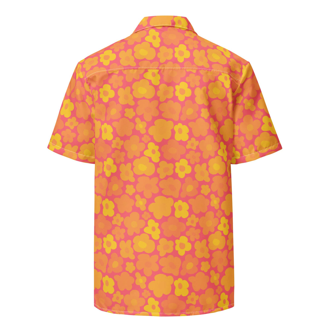 Palma Orange Short Sleeve-Coastal Cool