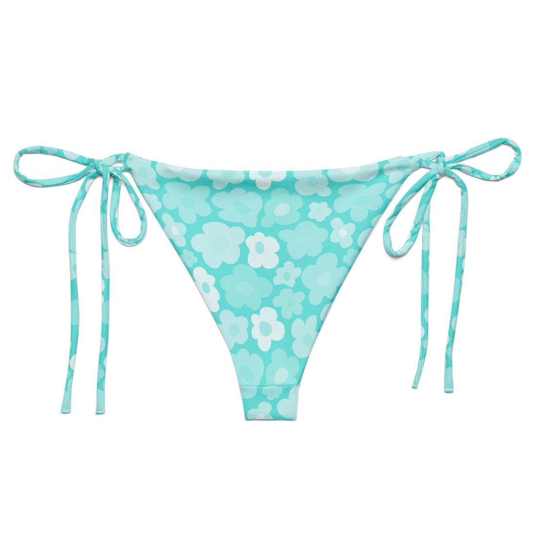 Palma String Bikini Bottom-Coastal Cool