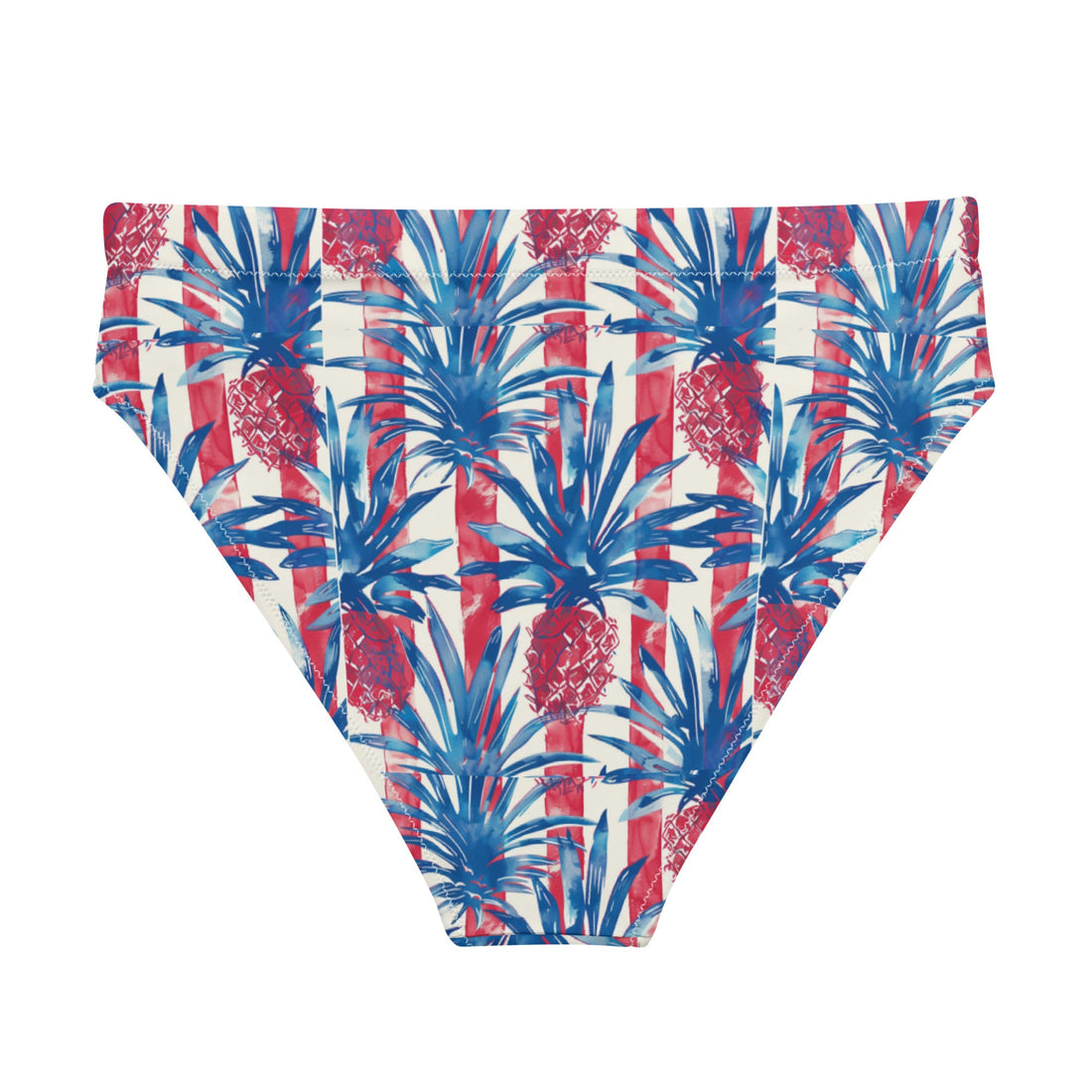 Patriotic Paradise Bikini Bottom-Coastal Cool-Recycled Swimsuits and Beachwear