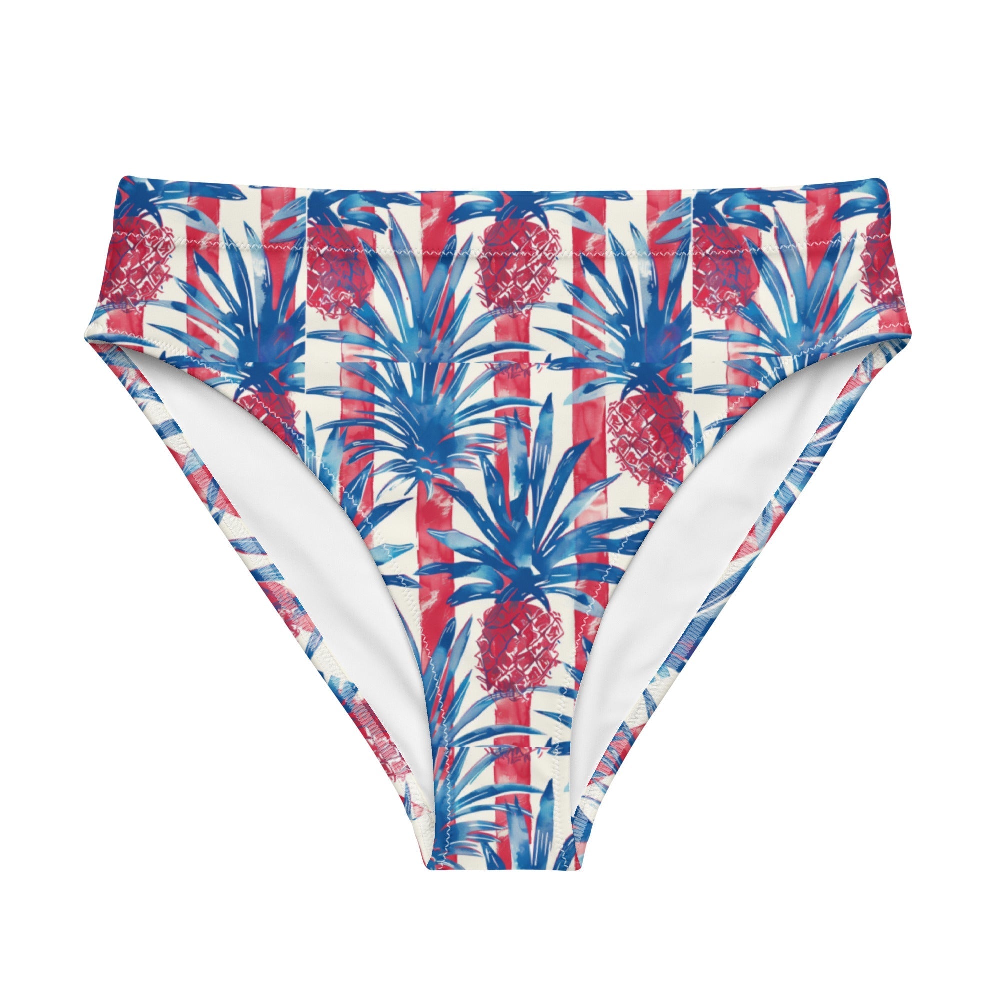 Patriotic Paradise Bikini Bottom-Coastal Cool