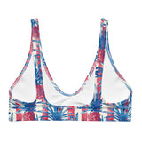 Patriotic Paradise Bikini Top-Coastal Cool