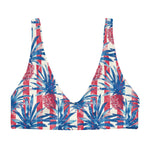 Patriotic Paradise Bikini Top-Coastal Cool