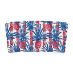 Patriotic Paradise Tube Bikini Top-Coastal Cool