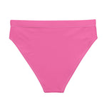 Pink Solid Bikini Bottom-Coastal Cool