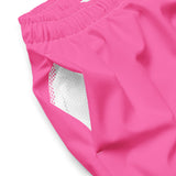 Pink Solid Swim Trunks-Coastal Cool