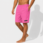 Pink Solid Swim Trunks-Coastal Cool-2026-V1