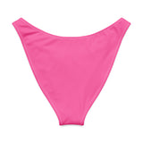 Pink V-Waist Bikini Bottom-Coastal Cool
