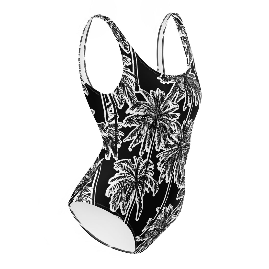 Punaluʻu Beach One-Piece Swimsuit-Coastal Cool-Recycled Swimsuits and Beachwear