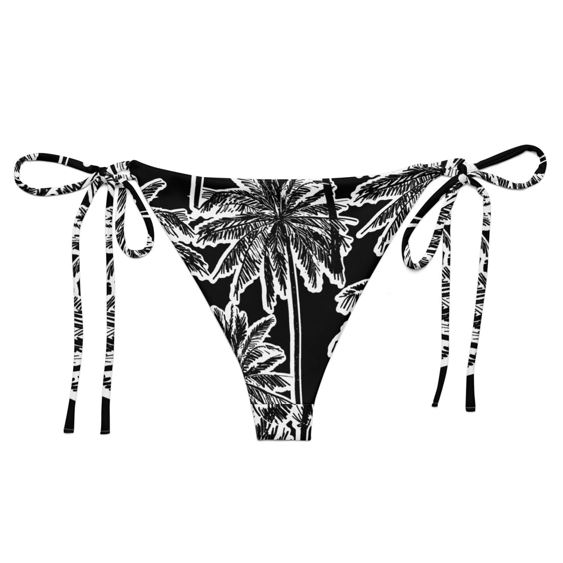 Punaluʻu String Bikini Bottom-Coastal Cool-Recycled Swimsuits and Beachwear