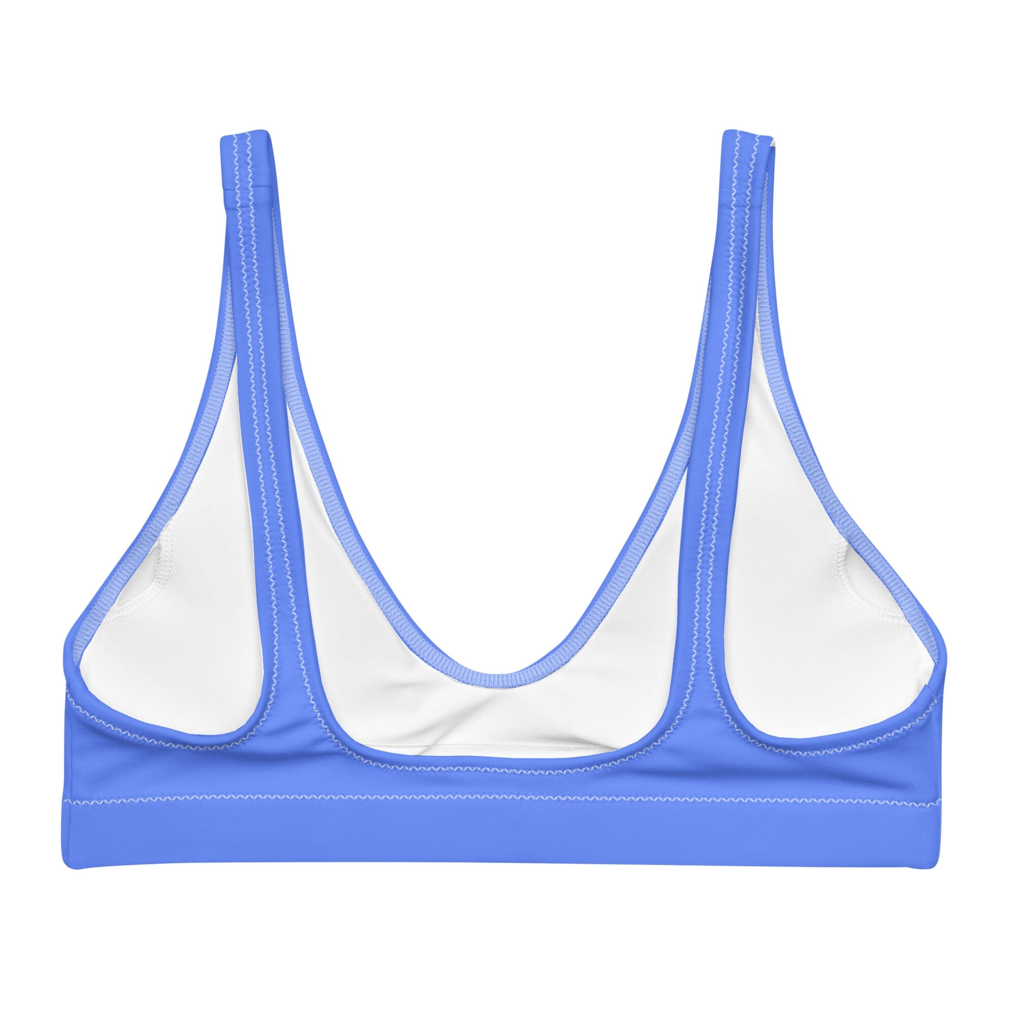 Purple Solid Bikini Top-Coastal Cool