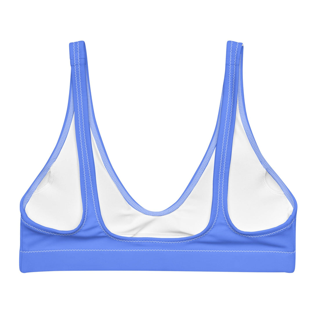 Purple Solid Bikini Top-Coastal Cool-Recycled Swimsuits and Beachwear