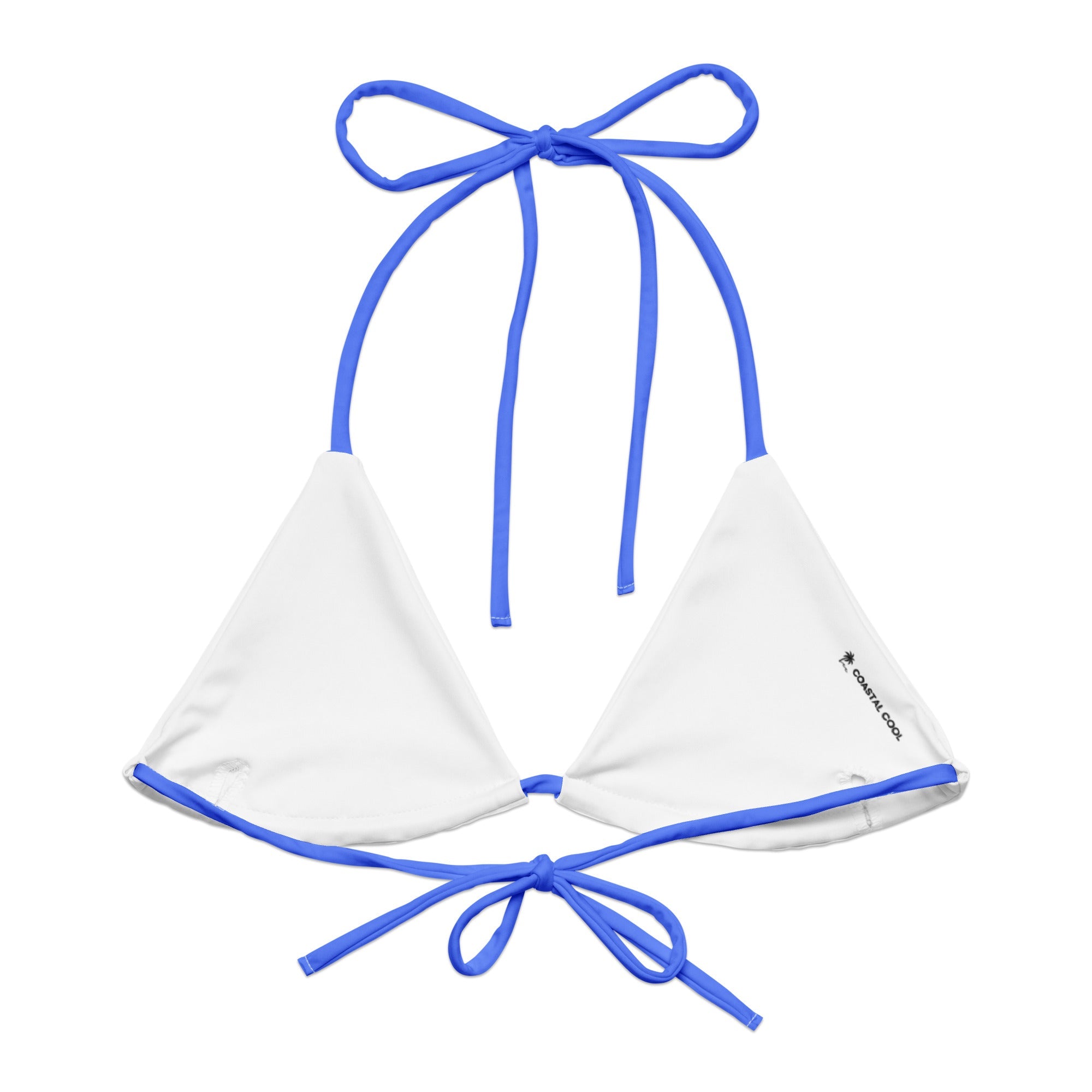 Purple String Bikini Top-Coastal Cool