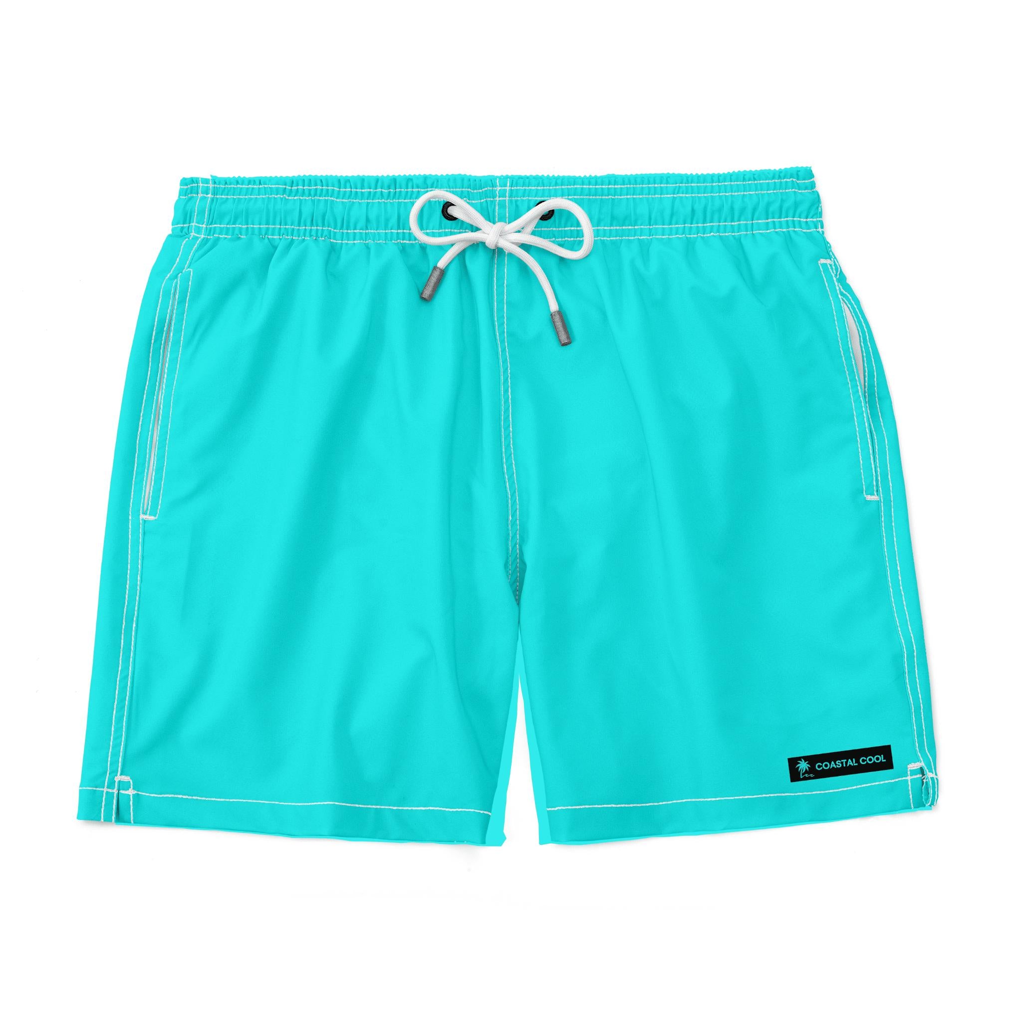 Reef Solid Swim Trunks-Coastal Cool-2026-V1