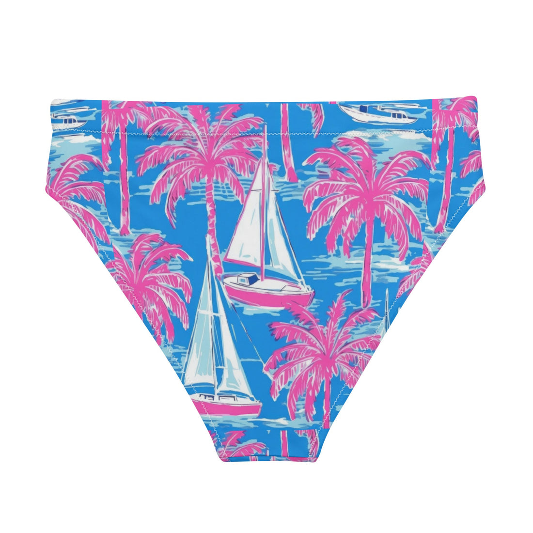 Sailors Paradise Bikini Bottom  Coastal Cool    Sustainable | Recycled | Swimwear | Beachwear | Travel and Vacation | Coastal Cool Swimwear | Coastal Cool Beachwear