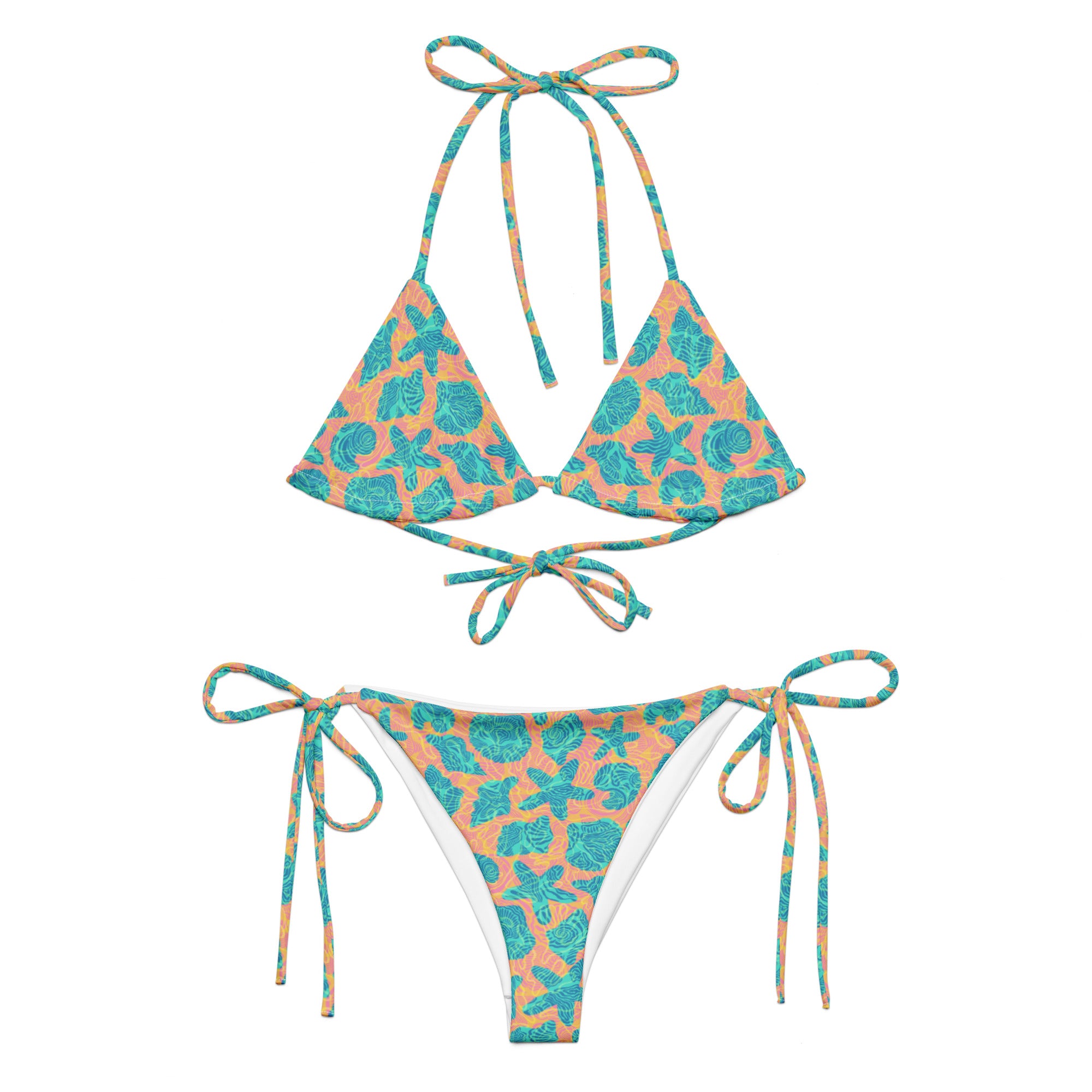 Sandbar Bikini by Coastal Cool adjustable bikini set UPF 50 breathable sustainable resort style