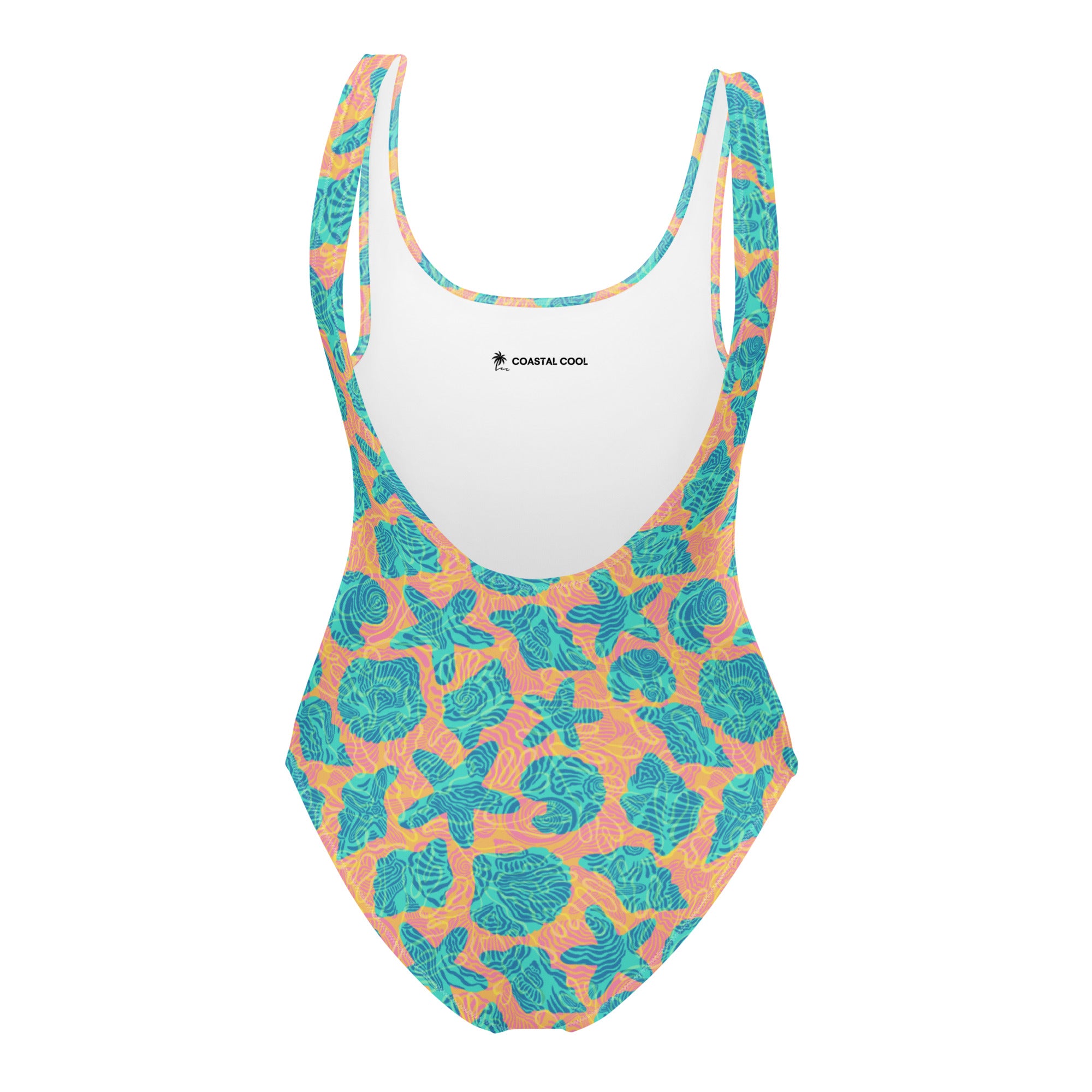 Sandbar One-Piece Swimsuit-Coastal Cool
