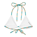 Sandbar String Bikini Top-Coastal Cool