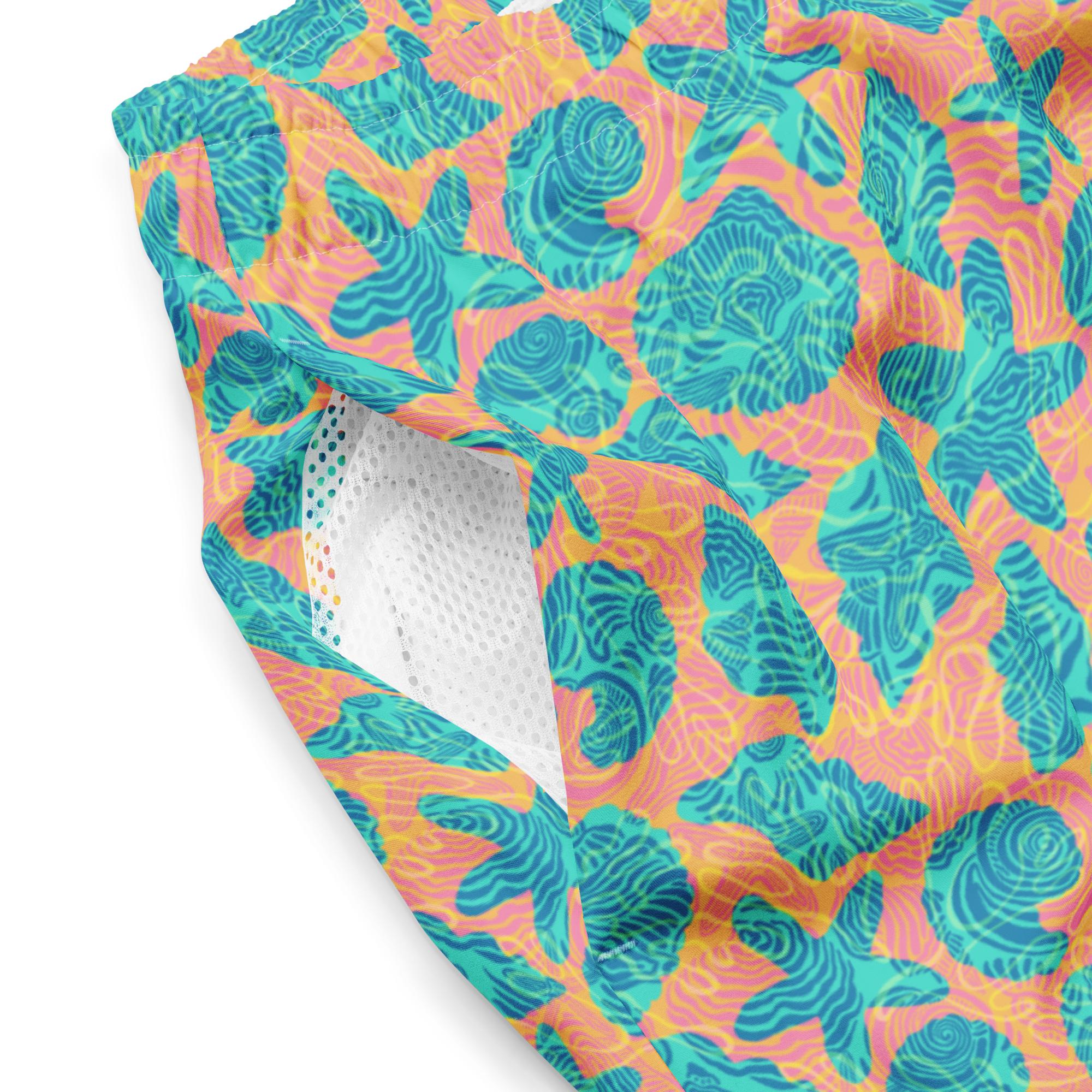 Sandbar Swim Trunks-Coastal Cool
