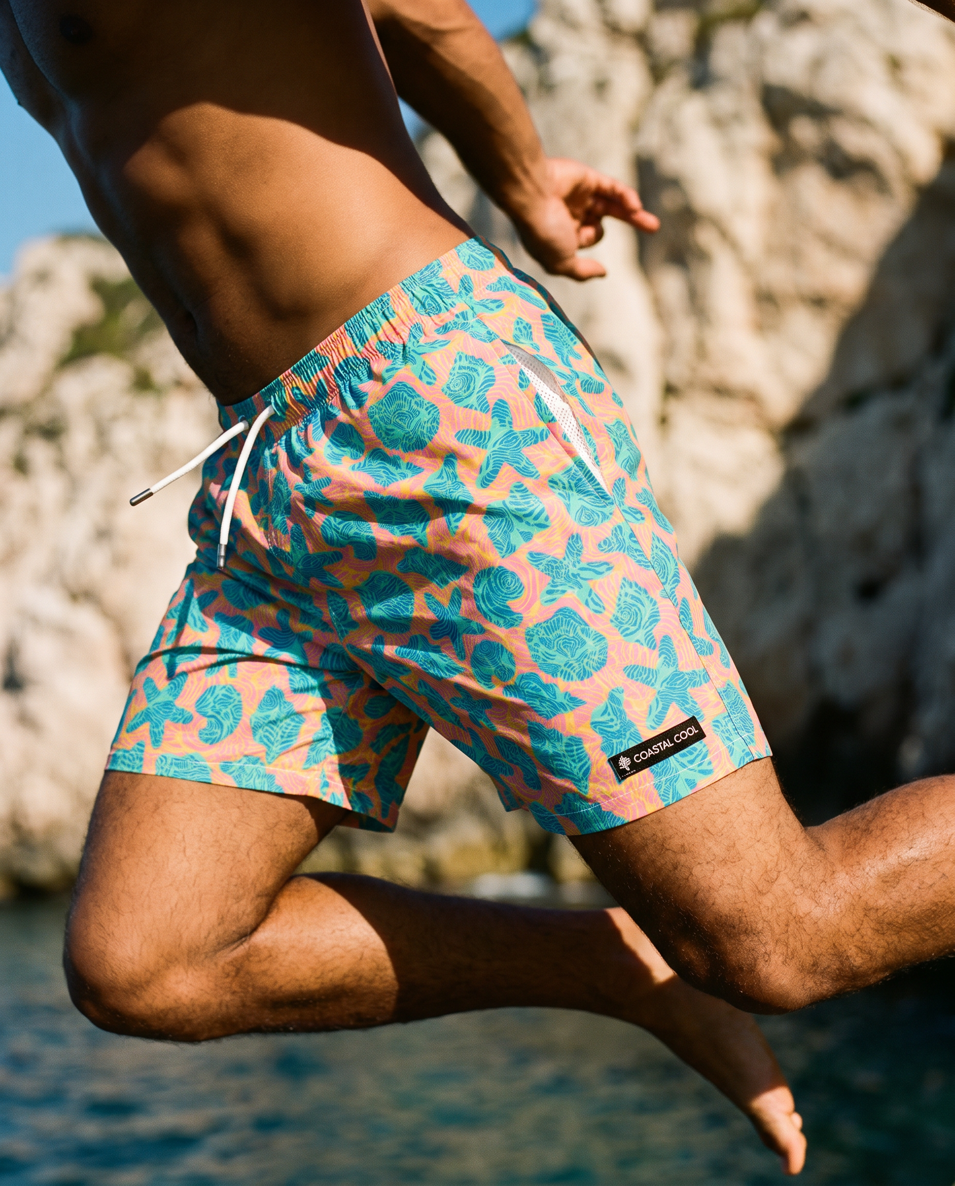 Sandbar Swim Trunks-Coastal Cool-2026-V1