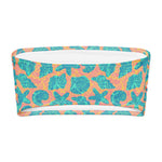 Sandbar Tube Bikini Top-Coastal Cool