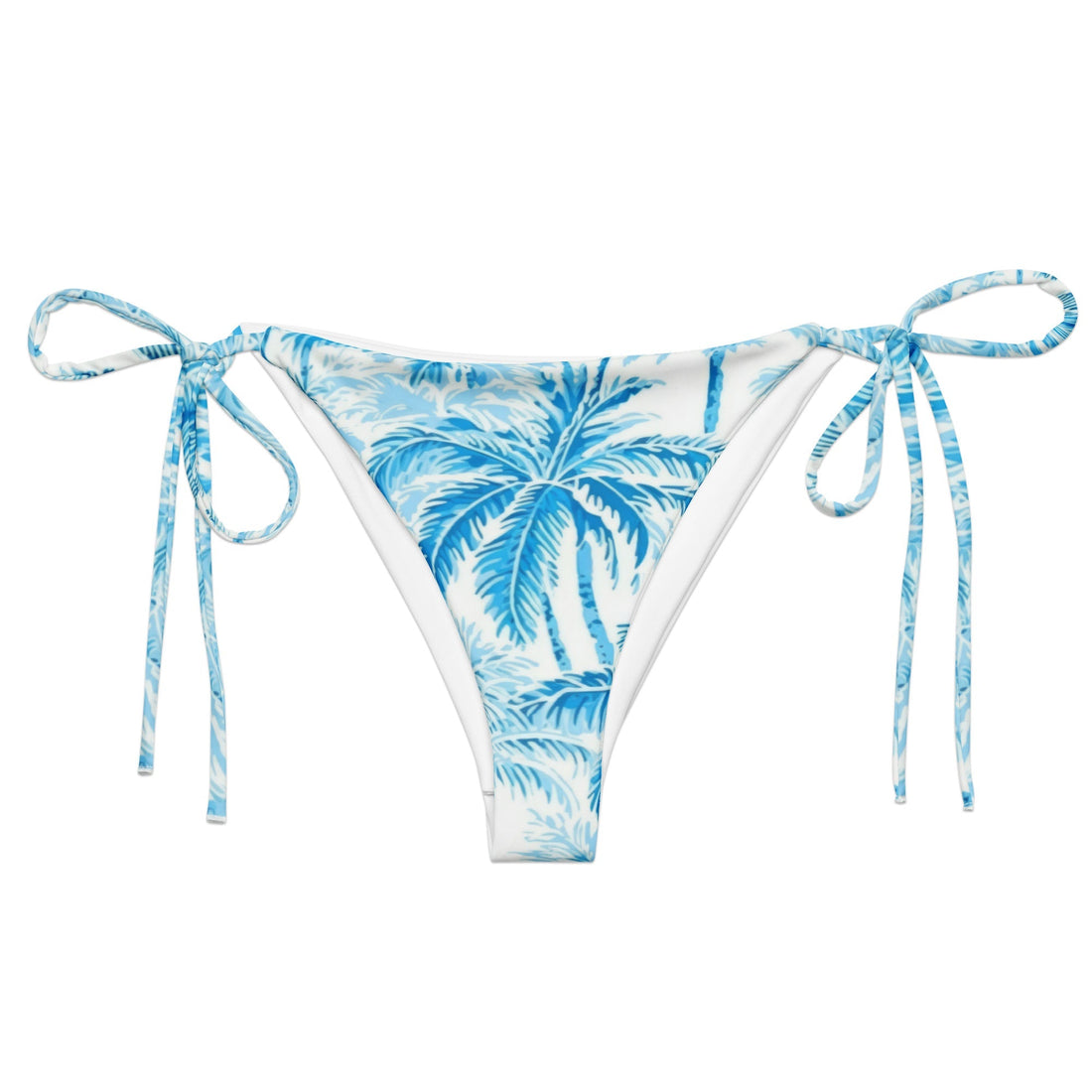 Seaside String Bikini Bottom-Coastal Cool