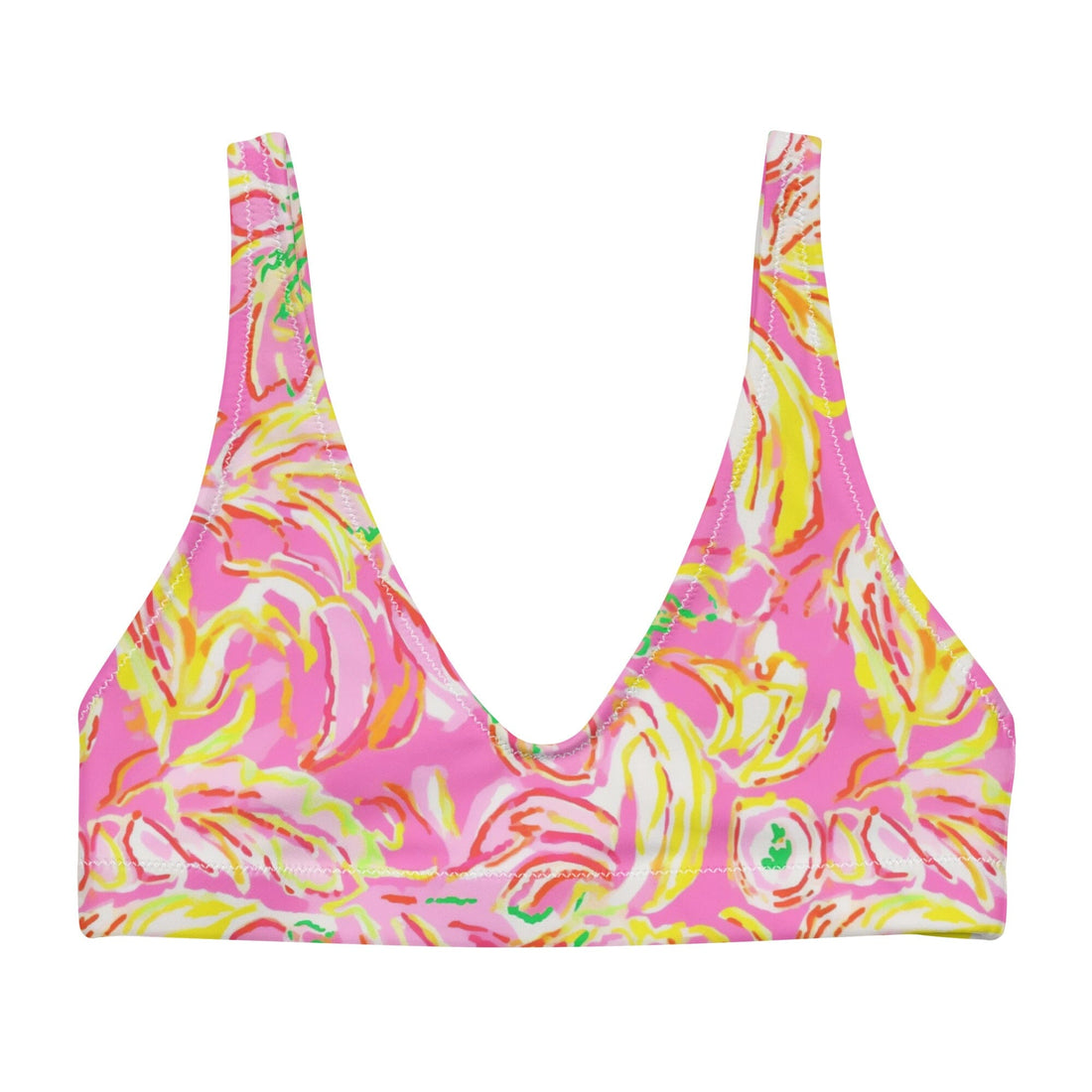 Siesta Key Bikini Top-Coastal Cool-Recycled Swimsuits and Beachwear