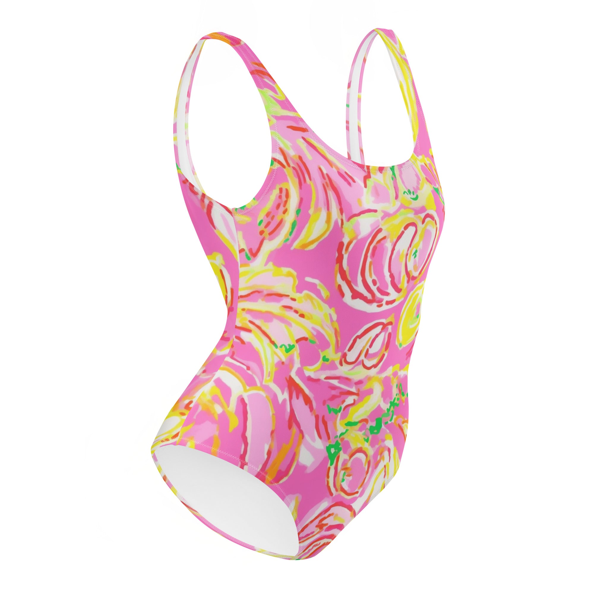 Siesta Key One-Piece Swimsuit-Coastal Cool