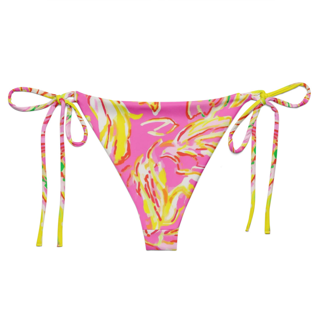 Siesta Key String Bikini Bottom-Coastal Cool-Recycled Swimsuits and Beachwear