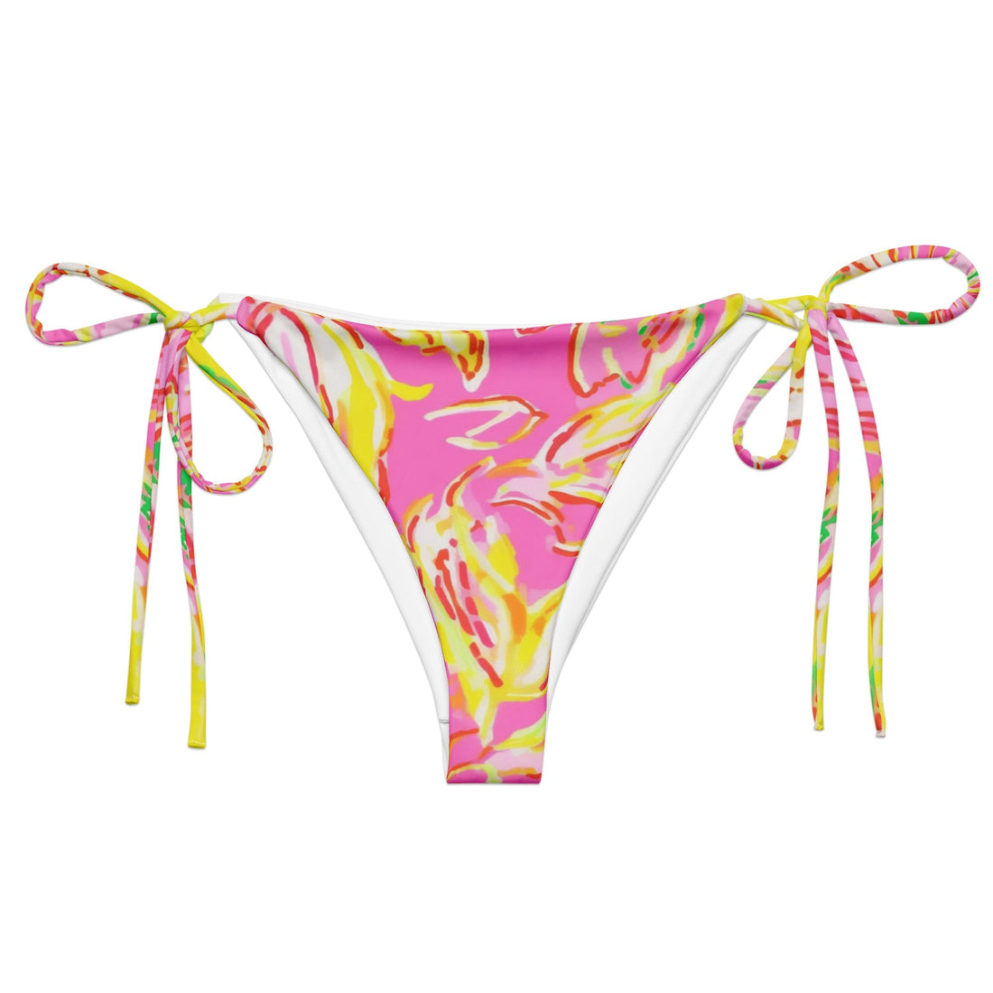 Siesta Key String Bikini Bottom-Coastal Cool