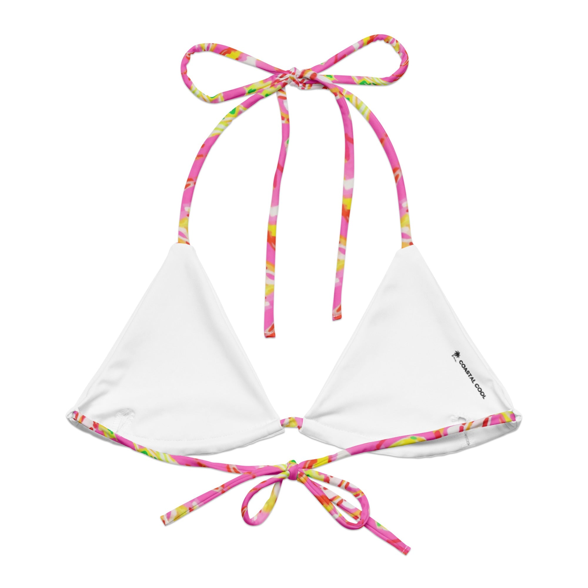 Siesta Key String Bikini Top-Coastal Cool