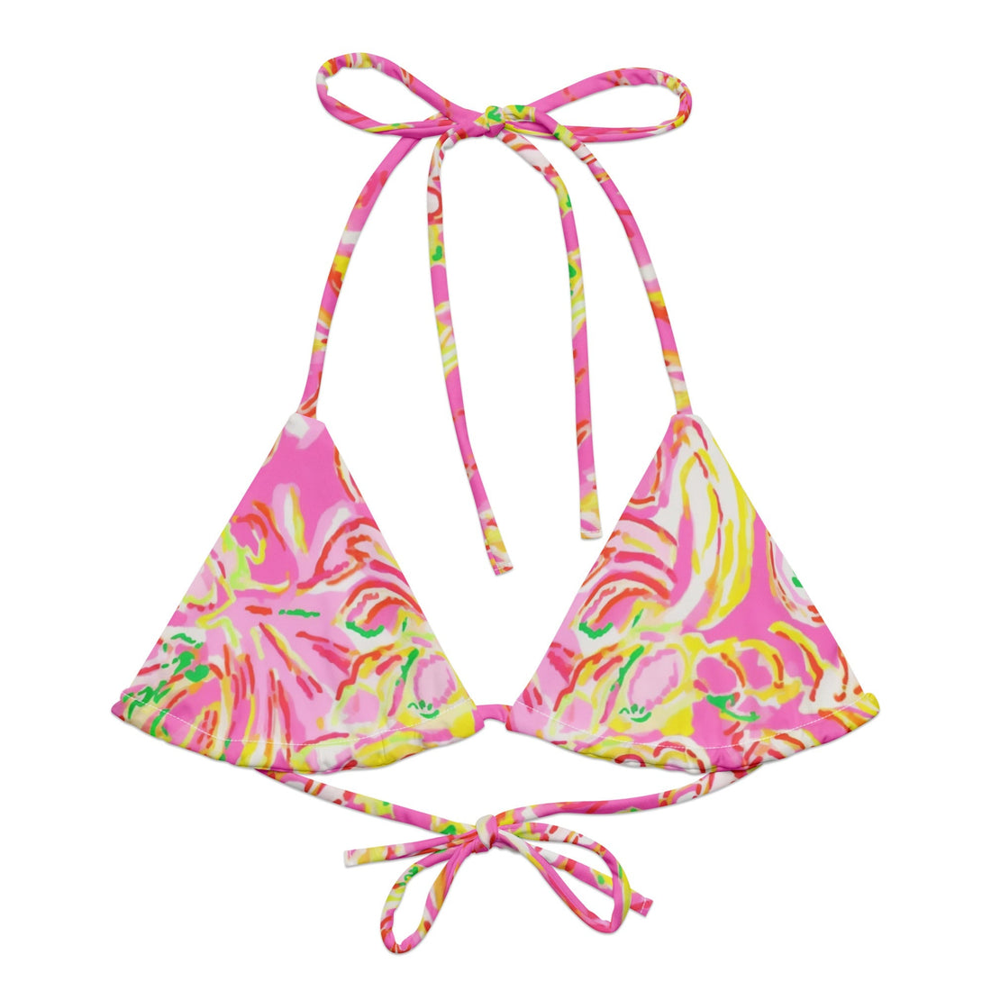 Siesta Key String Bikini Top-Coastal Cool