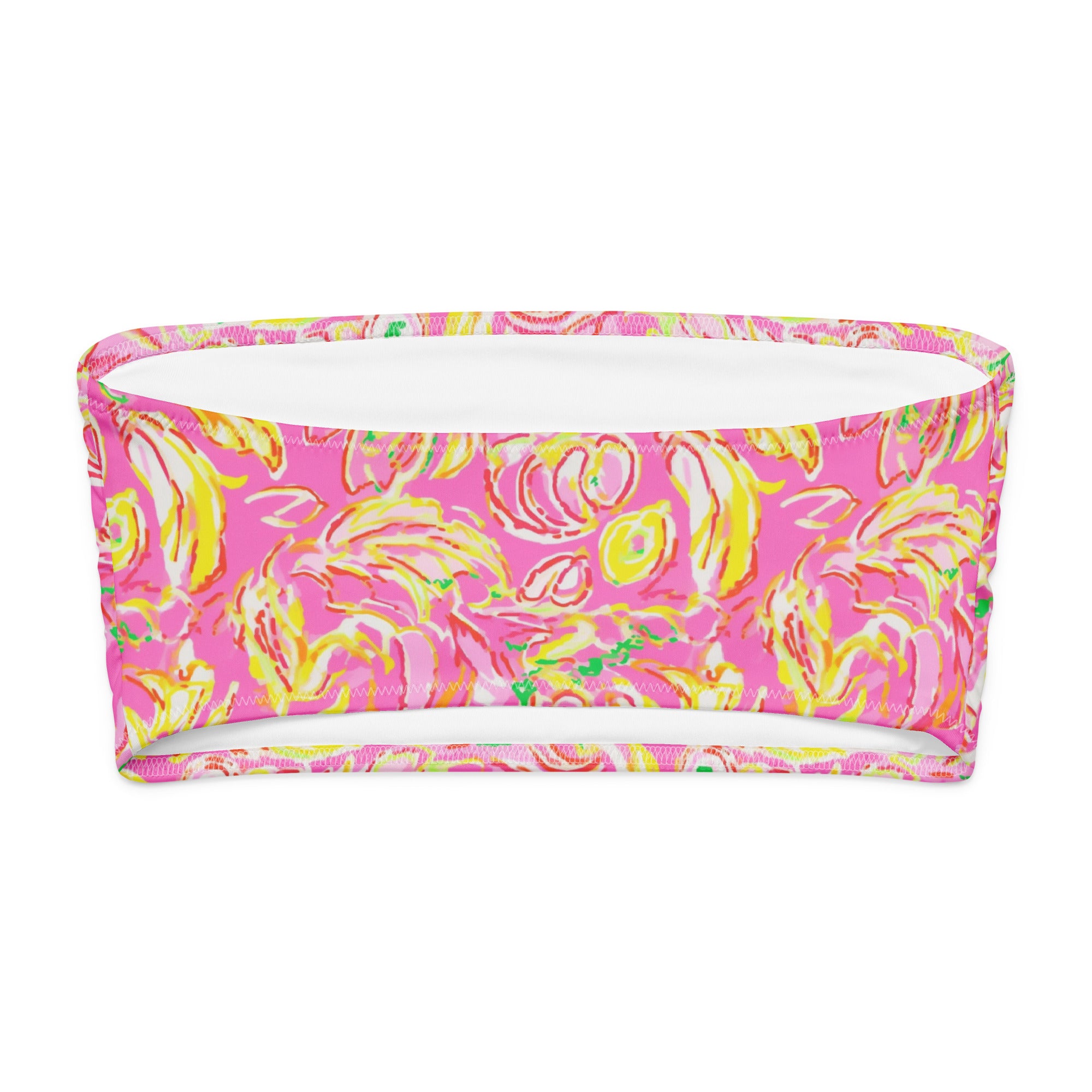 Siesta Key Tube Bikini Top-Coastal Cool