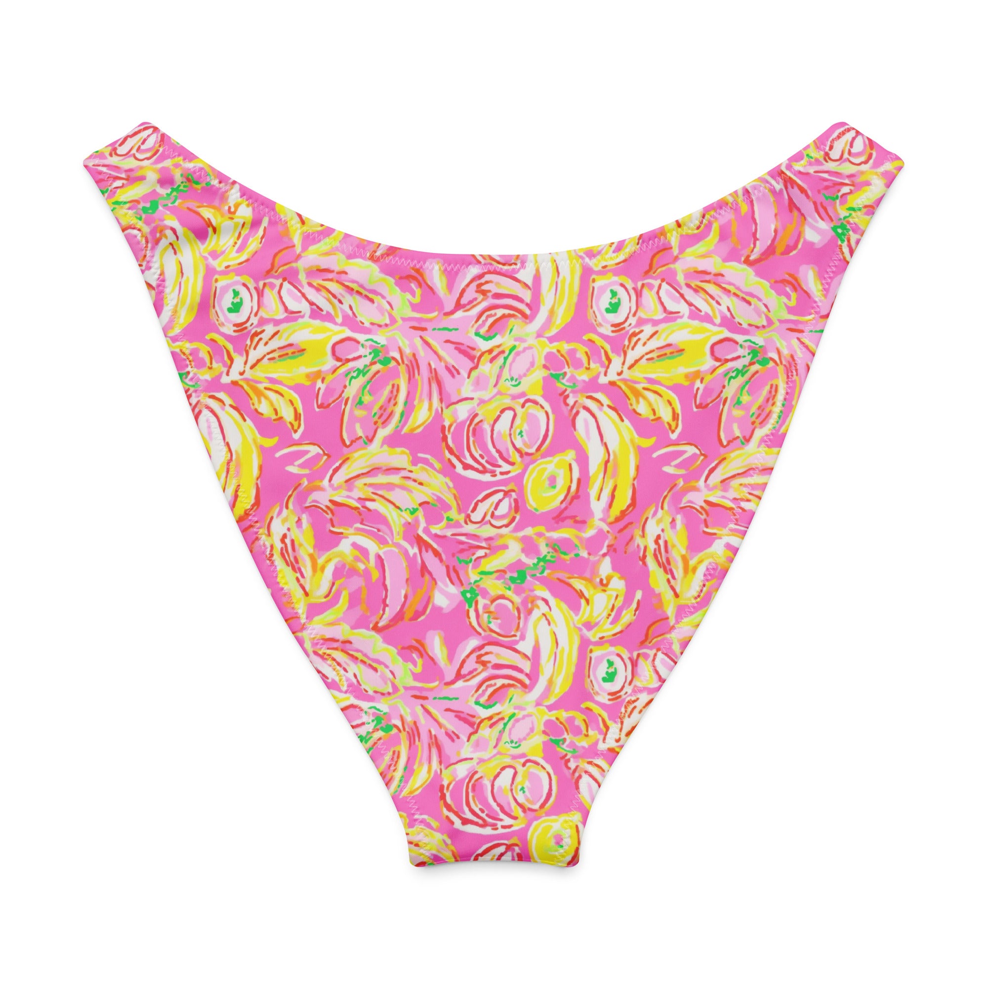 Siesta Key V-Waist Bikini Bottom-Coastal Cool